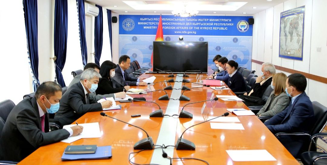 Состоялось очередное заседание Общественного совета Министерства иностранных дел Кыргызской Республики