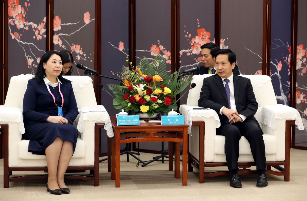 The Ambassador Extraordinary and Plenipotentiary of the Kyrgyz Republic to the People’s Republic of China Kanaiym Baktygulova took part in the 27th China Yangling Agricultural High-tech Achievements EXPO and made a speech at the high-level Forum 