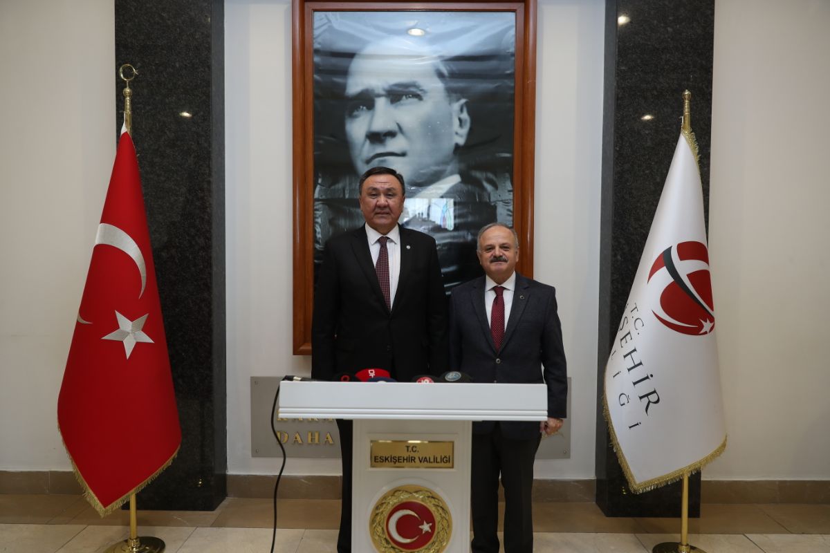 2019-12-10 With the governor of Eskişehir O. Çakacak