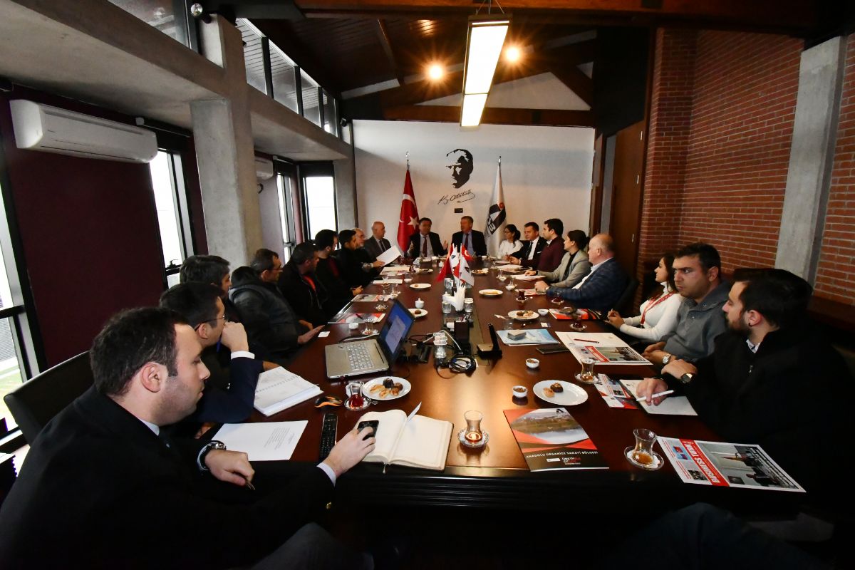 2019-12-17 With the managers of Anatolian Organized Industrial Zone