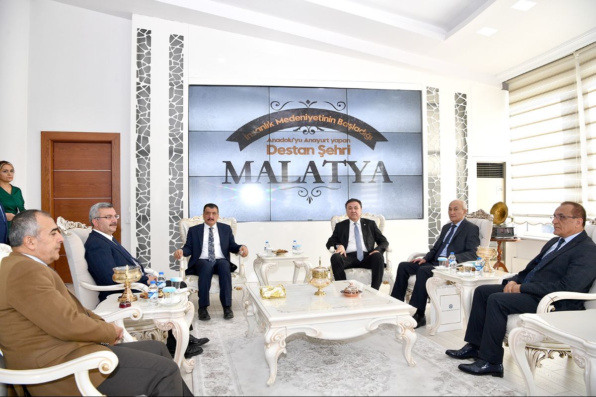 2020-01-14 With the Mayor of Malatya S. Gurkan