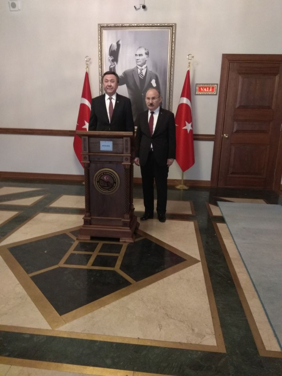 2020-02 -06  With the Governor of Kastamonu Y. Karadeniz