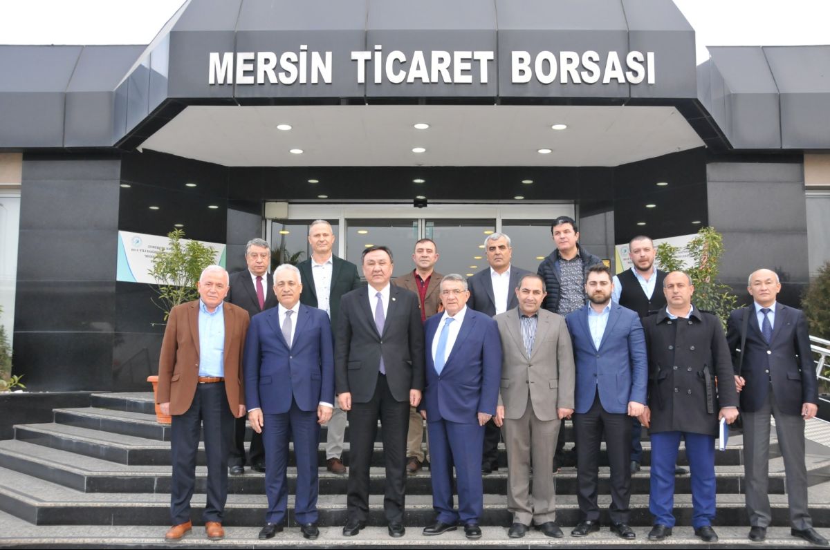 2020-02-28 With the President of Mersin Trade Exchange A. Özdemir and businessmen