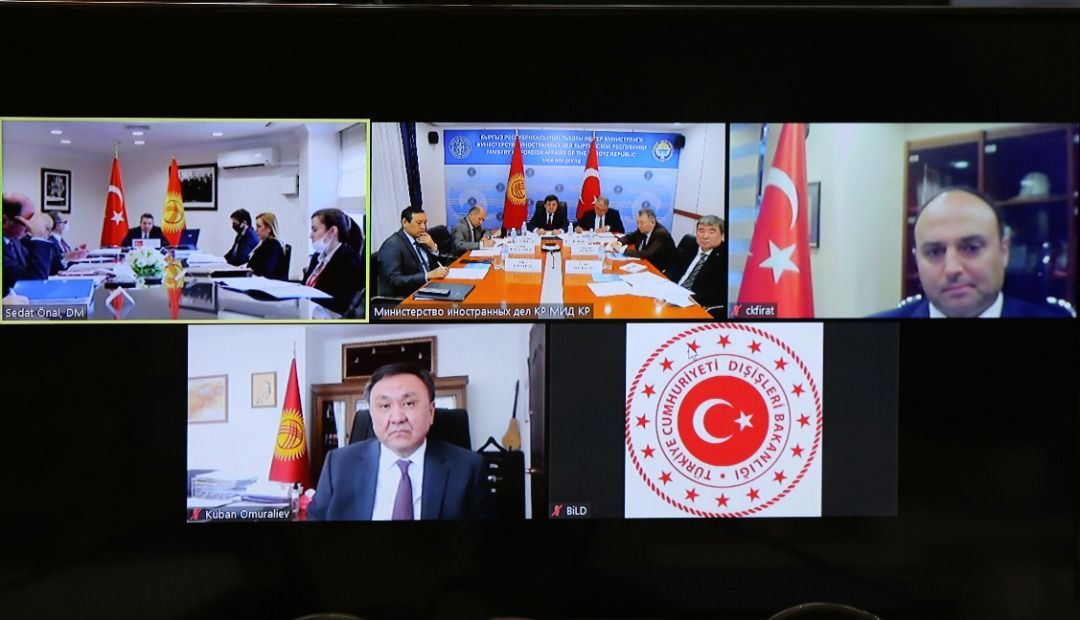 2020-05-14 Bilateral political consultations at the level of Deputy Foreign Ministers of Kyrgyzstan and Turkey
