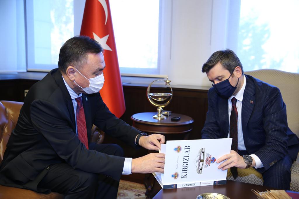 2020-12-29 With the Deputy Minister of Foreign Affairs of the Republic of Turkey  Yavuz Selim Kıran