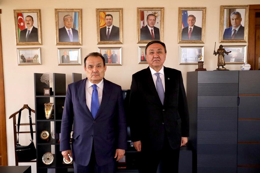 07.04.2021 With the Secretary General of the Turkic Council Baghdad Amreyev in Istanbul