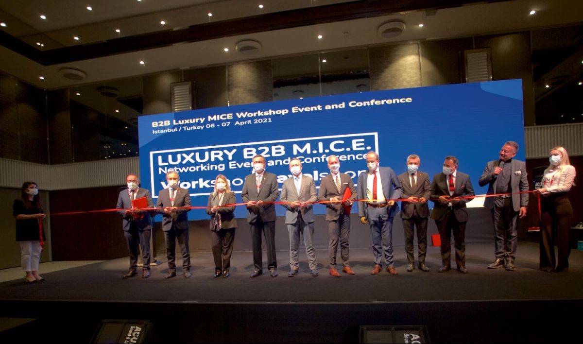 08.04.2021 İn a conference called “Luxury B2B MICE Event and Conference” in the field of tourism 