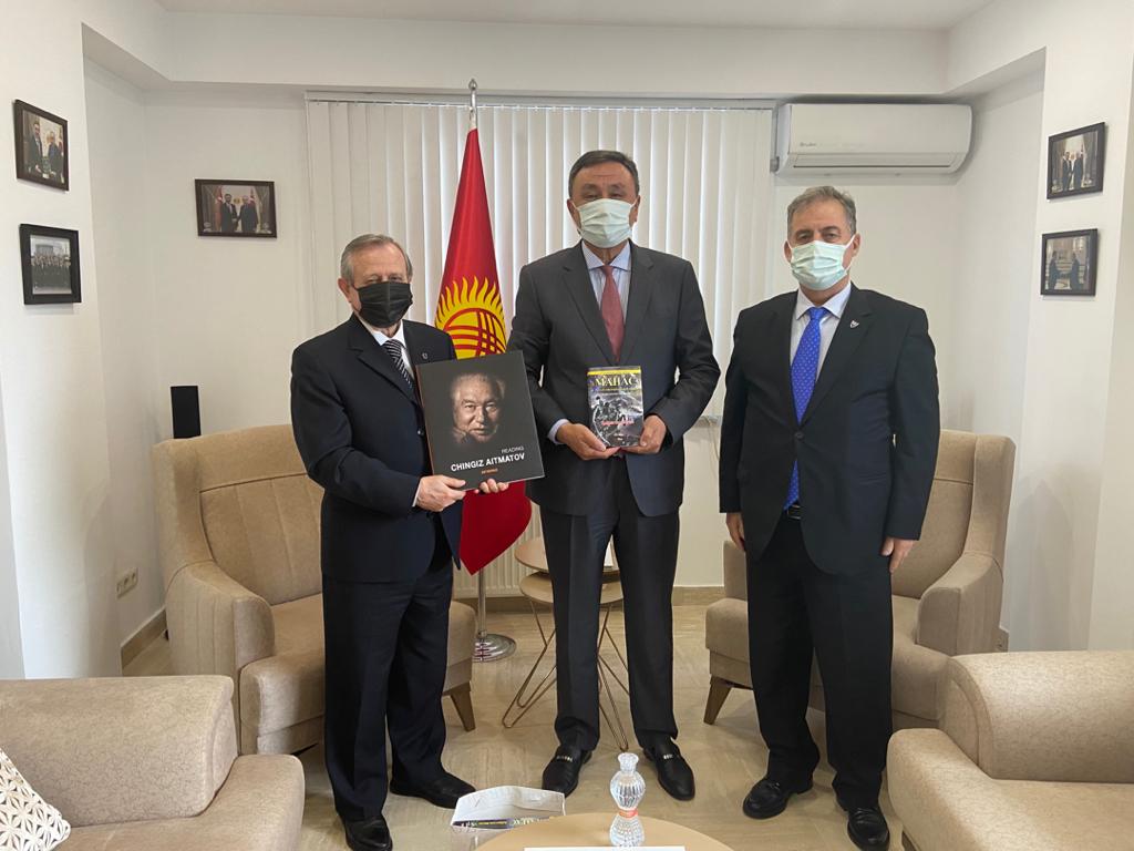 26.04.2021 Prof. Dr. Hayrettin Ivgin and former governor of Tokat province Ayhan Nasuhbeyoglu