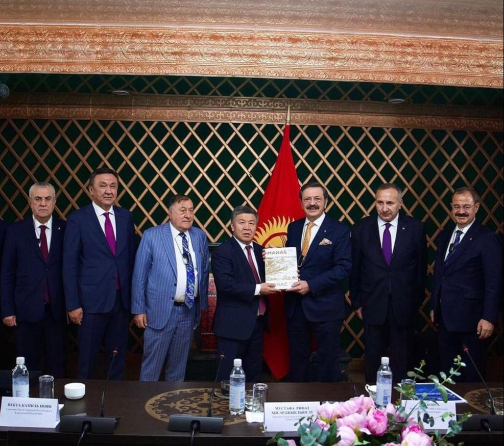 15.05.2021 Minister for the Promotion and Protection of Investments of the Kyrgyz Republic Almambet Shykmamatov  and  the Turkish delegation 
