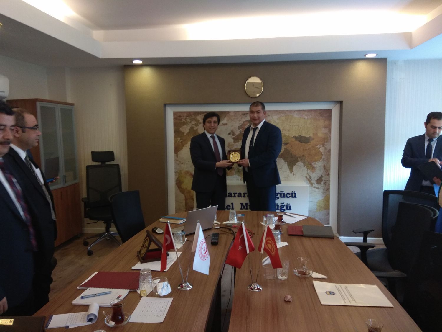 On February 26, 2019 in Ankara, with the assistance of the Embassy of the Kyrgyz Republic in Turkey, a visit of Kyrgyz delegation headed by S.Toktokolotov, Deputy Chairman of the State Migration Service under the Government of the Kyrgyz Republic. 