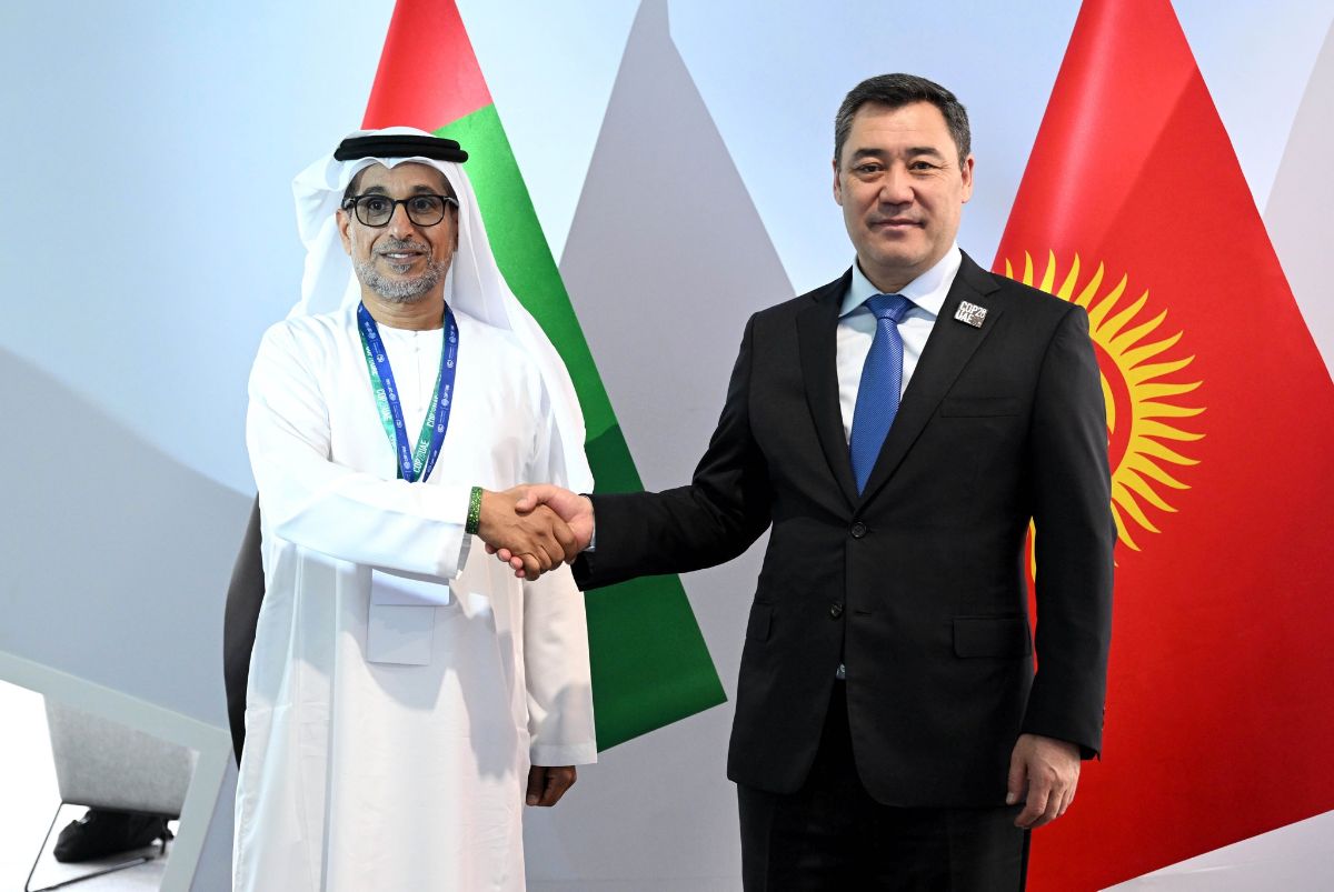 Завершился рабочий визит Президента Кыргызской Республики Садыра Жапарова в Объединенные Арабские Эмираты (ОАЭ), состоявшийся с 30 ноября по 3 декабря.