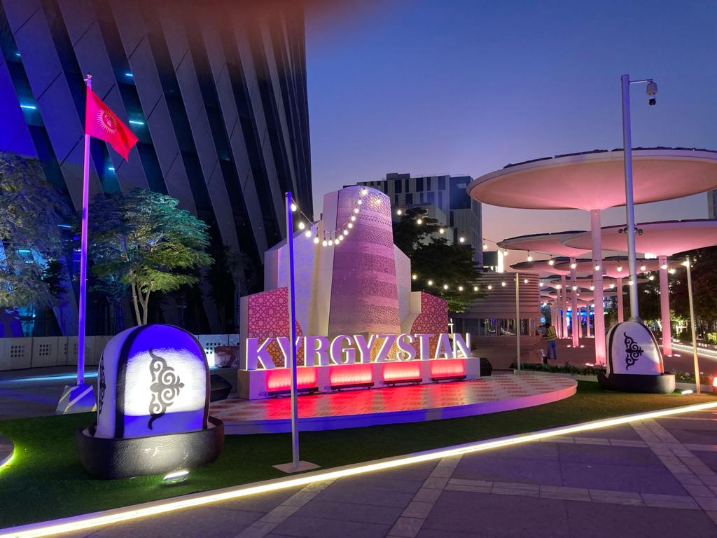 The pavilion of Kyrgyzstan has opened in the festival “Hello Asia” on Lusail Boulevard as part of participation in the Asian Cup in Qatar, Lusail city. The pavilion will be open from January 10 to February 10, 2024.
