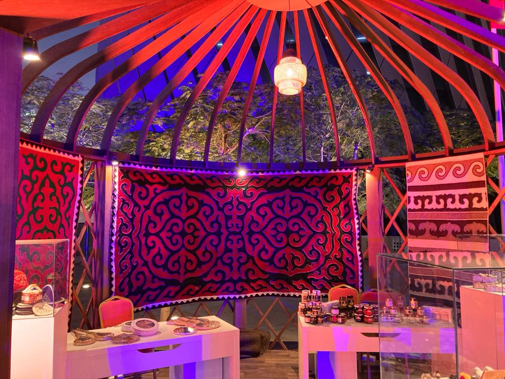 The pavilion of Kyrgyzstan has opened in the festival “Hello Asia” on Lusail Boulevard as part of participation in the Asian Cup in Qatar, Lusail city. The pavilion will be open from January 10 to February 10, 2024.