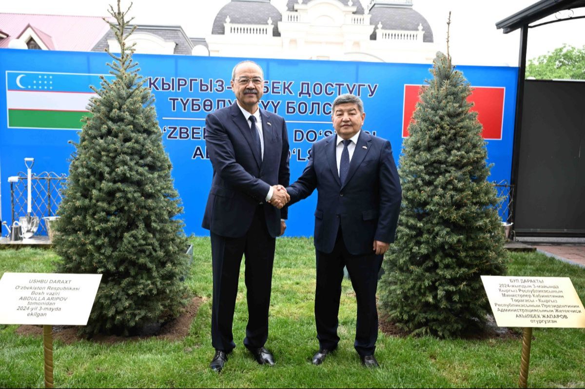 Председатель Кабмина Акылбек Жапаров открыл новое здание посольства Кыргызстана в Узбекистане