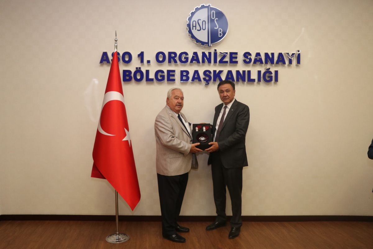 On September 11, 2019, there was held the meeting of Ambassador Extraordinary and Plenipotentiary of the Kyrgyz Republic to the Republic of Turkey Kubanychbek Omuraliev with the leadership and representatives of companies of the First Organized Industrial Zone (OIZ) (Sinjan) of the Industrial Chamber of Ankara city