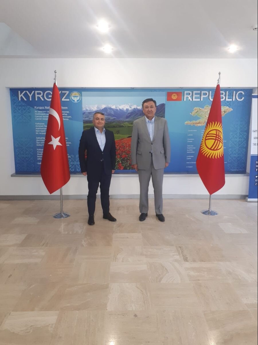 2020-07-16 With the General Director of the International Health Service (USHAŞ)  M.A.Kılıçkaya 