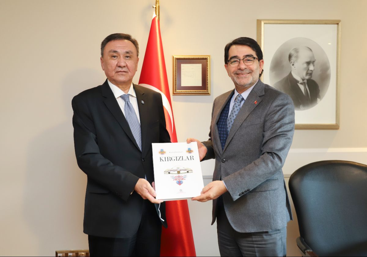 2020-12-30 With the President of Human Resources Office of Presidency of Turkish Republic Dr. Selim Atay