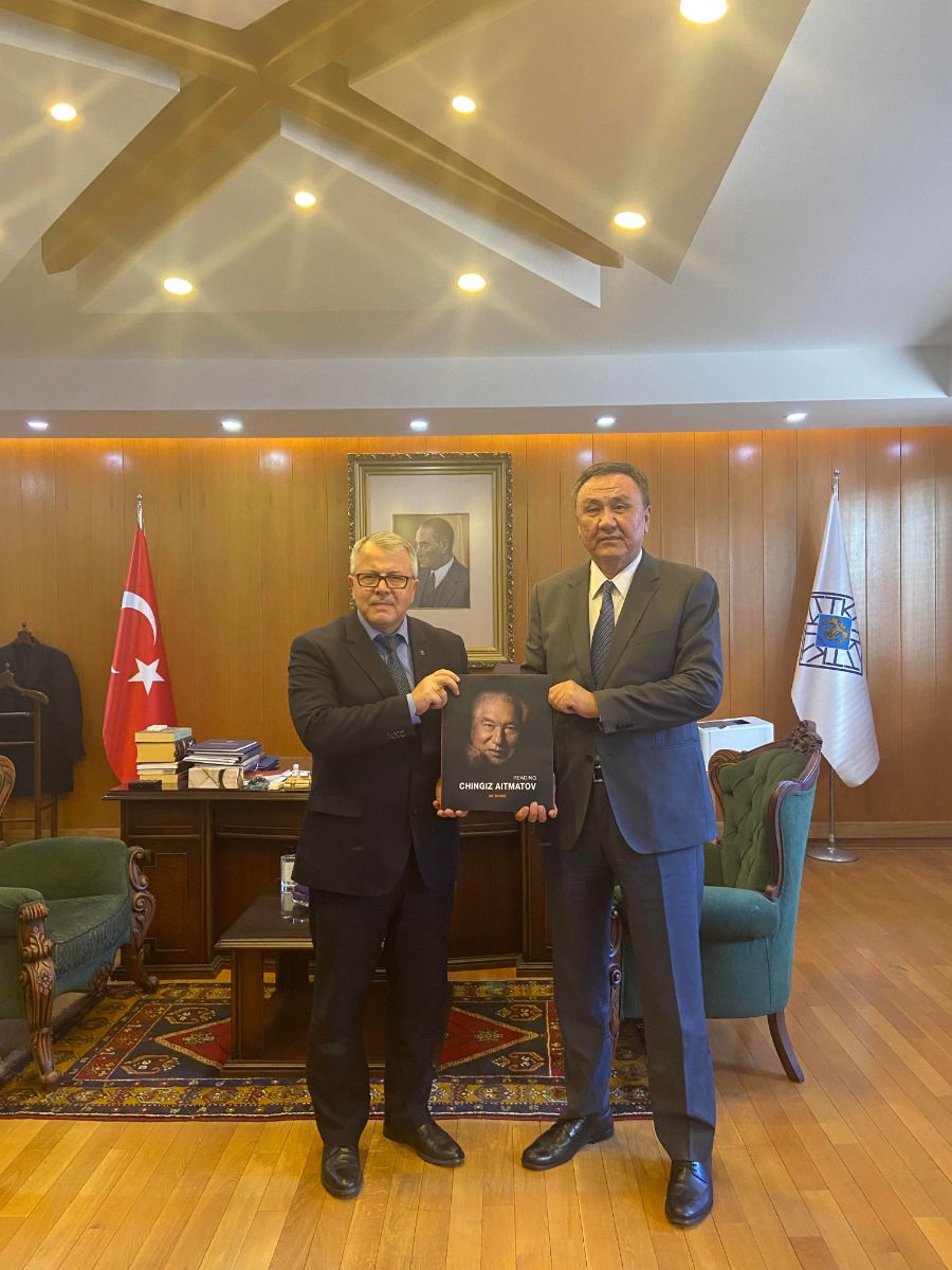 02.03.2021 With the Head of the Turkish Historical Society Prof. Dr. Birol Cetin